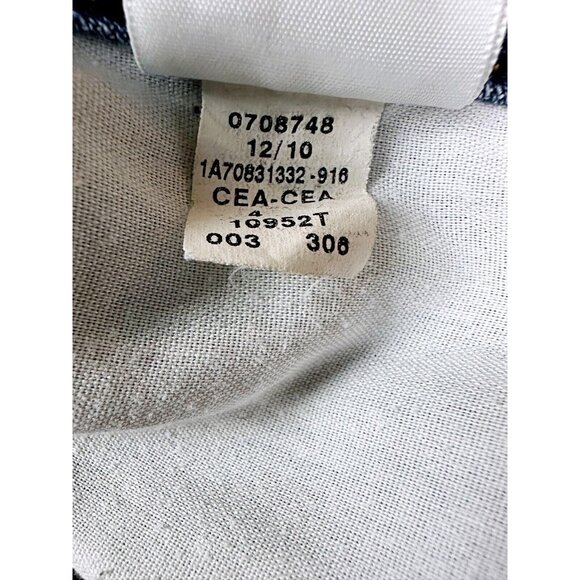 TOMMY HILFIGER Jeans Womens Slouch Boyfriend Non Stretch Light Stone Wash Size 4 - Picture 11 of 11